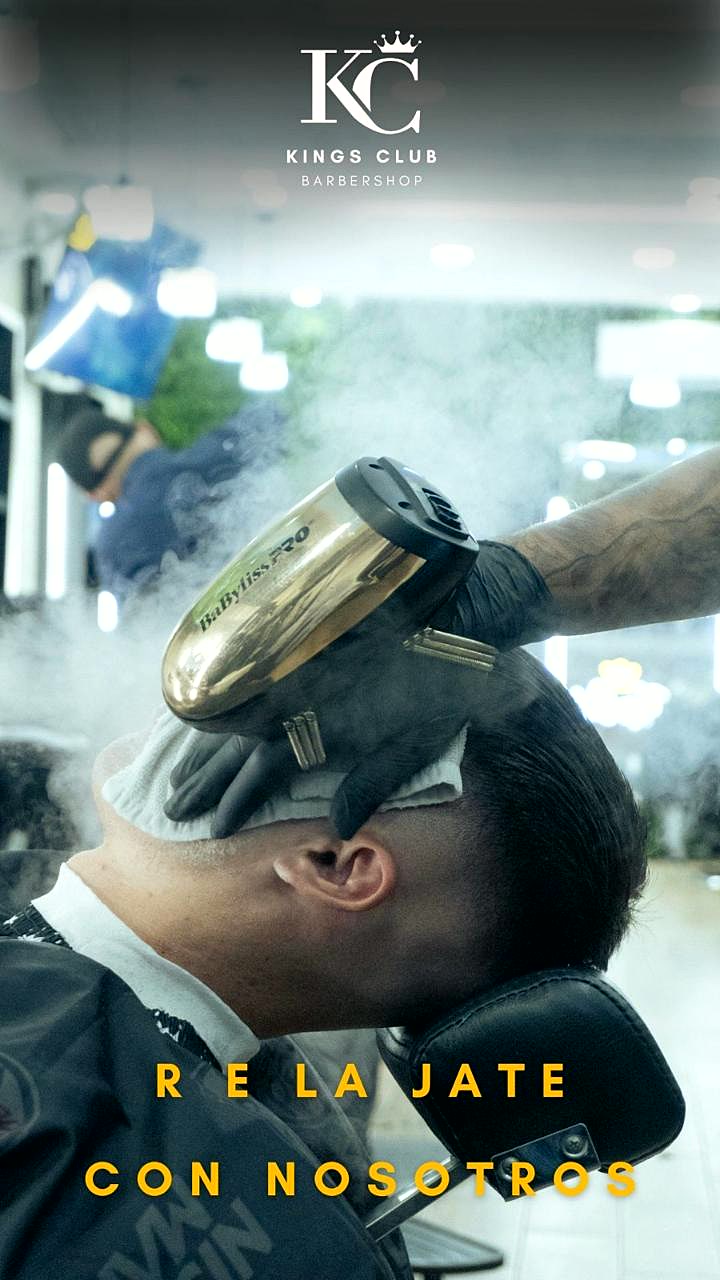 Kings Club Barbershop Tecnológico — ritual de vapor y relajación